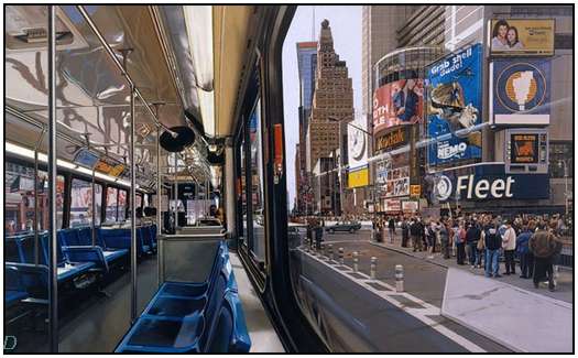 Hyper-Realistic-Paintings-by-Richard-Estes-3 Hyper-Realistic-Paintings-by-Richard-Estes-3