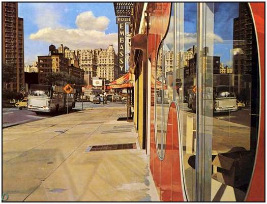 Hyper-Realistic-Paintings-by-Richard-Estes-4 Hyper-Realistic-Paintings-by-Richard-Estes-4