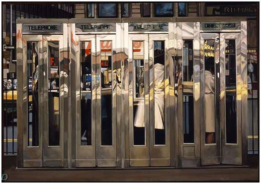Hyper-Realistic-Paintings-by-Richard-Estes-8 Hyper-Realistic-Paintings-by-Richard-Estes-8