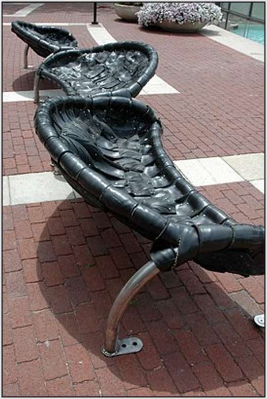 Tires Sculptures by Chakaia Booker Tires-Sculptures-by-Chakaia-Booker-1