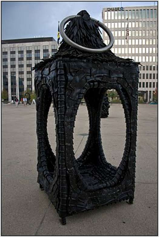 Tires-Sculptures-by-Chakaia-Booker-6 Tires-Sculptures-by-Chakaia-Booker-6