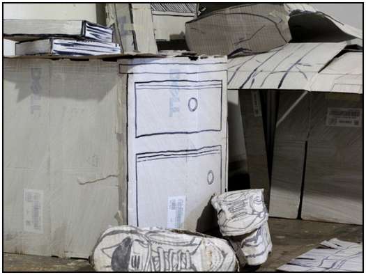 Apartment Made Strictly out of Carton and Paper Apartment-Made-Strictly-out-of-Carton-and-Paper-1