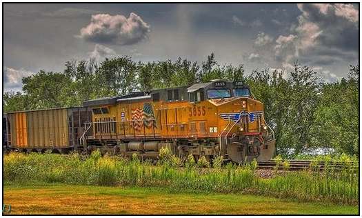 Colorful HDR Images of Old Trains HDR-Images-of-Old-Trains