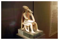 Cycladic-sculptures
