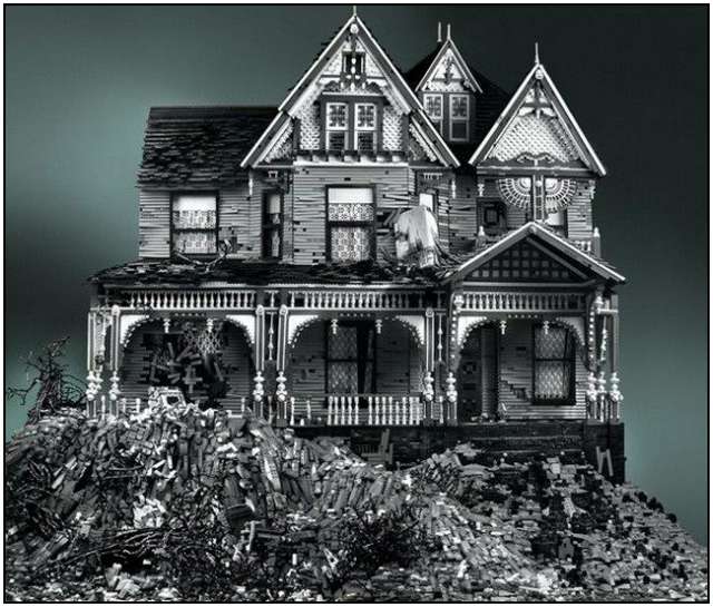 The Amazing Abandoned LEGO Houses of Mike Doyle