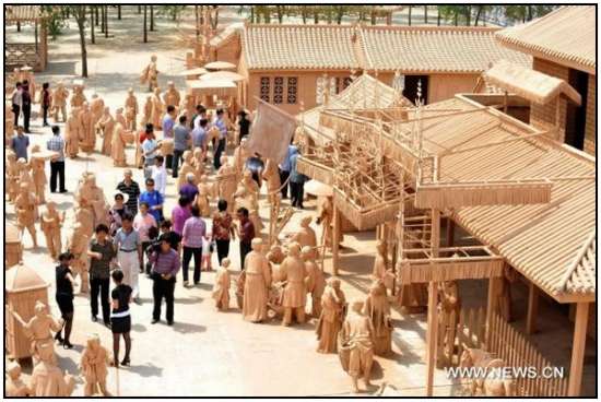 China Inaugurates a Unique Cultural Park Made Entirely out of Clay park-made-entirely-from-clay-1