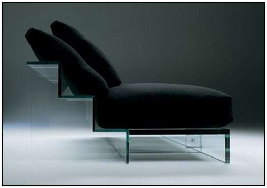 Glass-Sofa